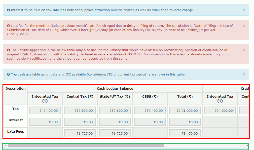 GST Return Late Fee Online Calculator Professional Utilities