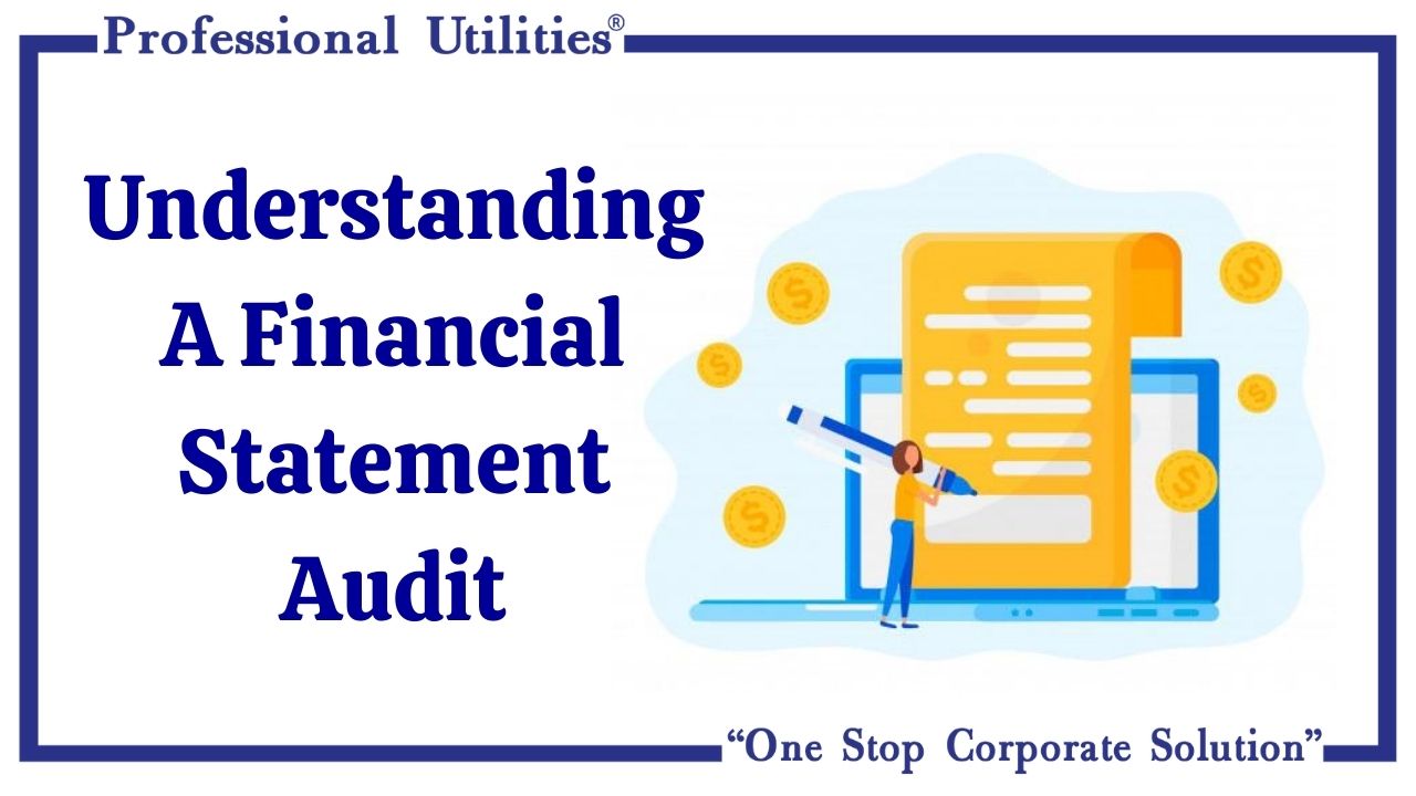 Financial statement audit process diagram showing the relationship between auditors, management, and stakeholders