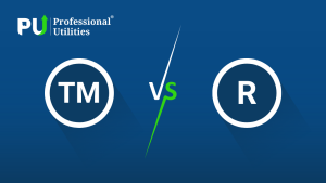 Read more about the article Difference between TM[™]  and R[®] symbol in Trademark