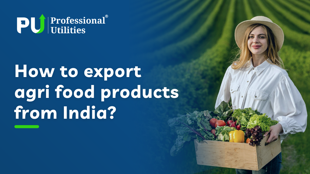 You are currently viewing How to export agri food products from India
