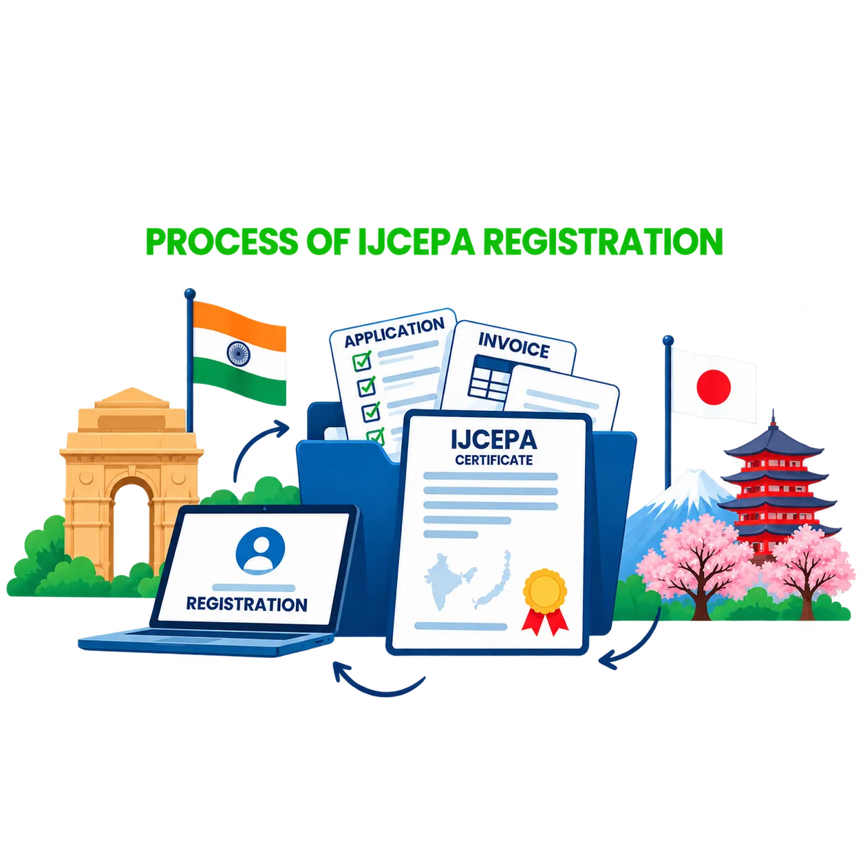 Process for India-Japan CEPA (IJCEPA) registration