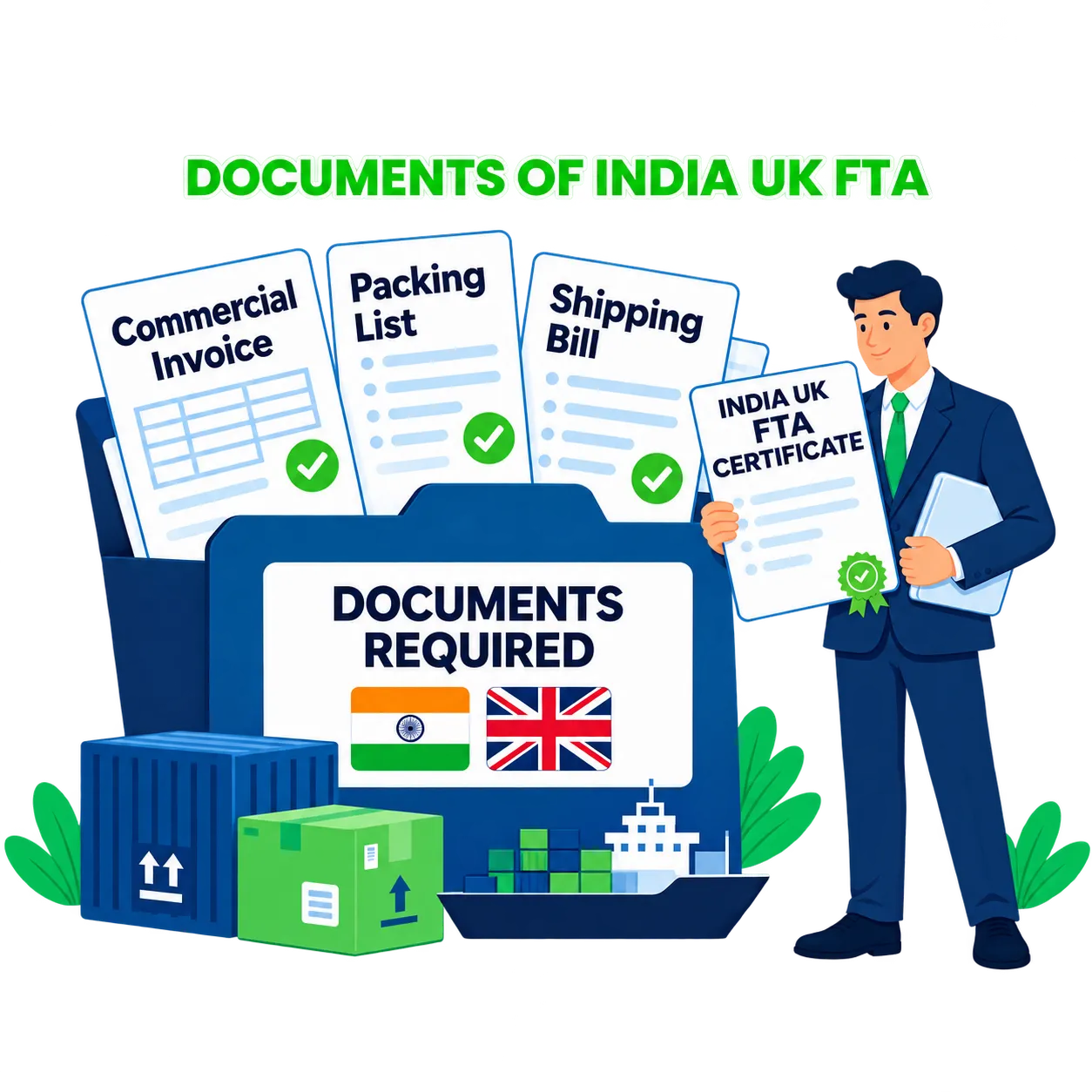 Documents Required for India-UK FTA Certificate