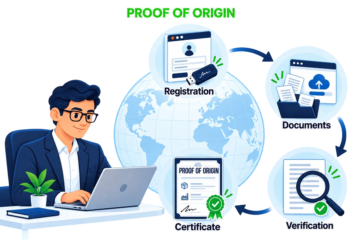 Proof of Origin documents