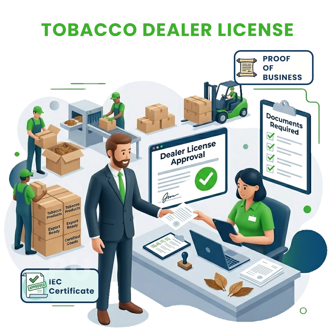 Documents Required To Become A Dealer in Tobacco