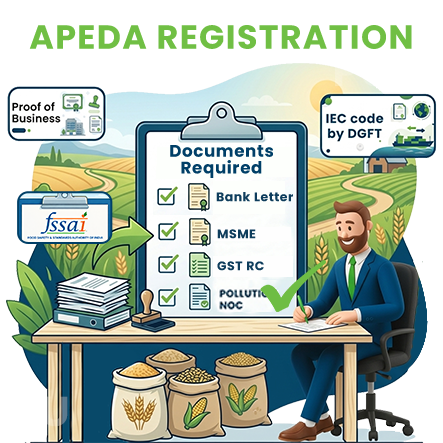 document required for apeda