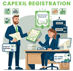 Documents Required for CAPEXIL Registration