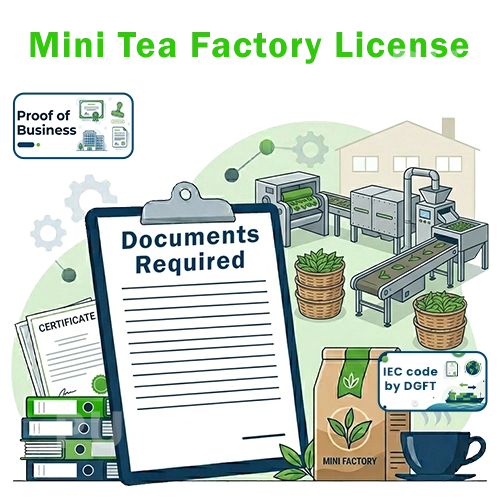 Documents Required for Mini Tea Factory License
