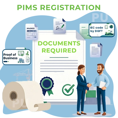 Documents Required for PIMS Registration Certificate