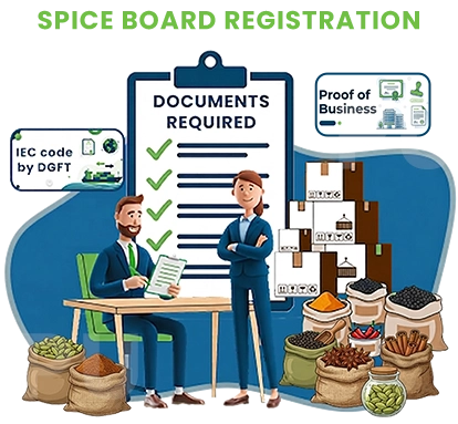Documents Required for Spice Board Registration
