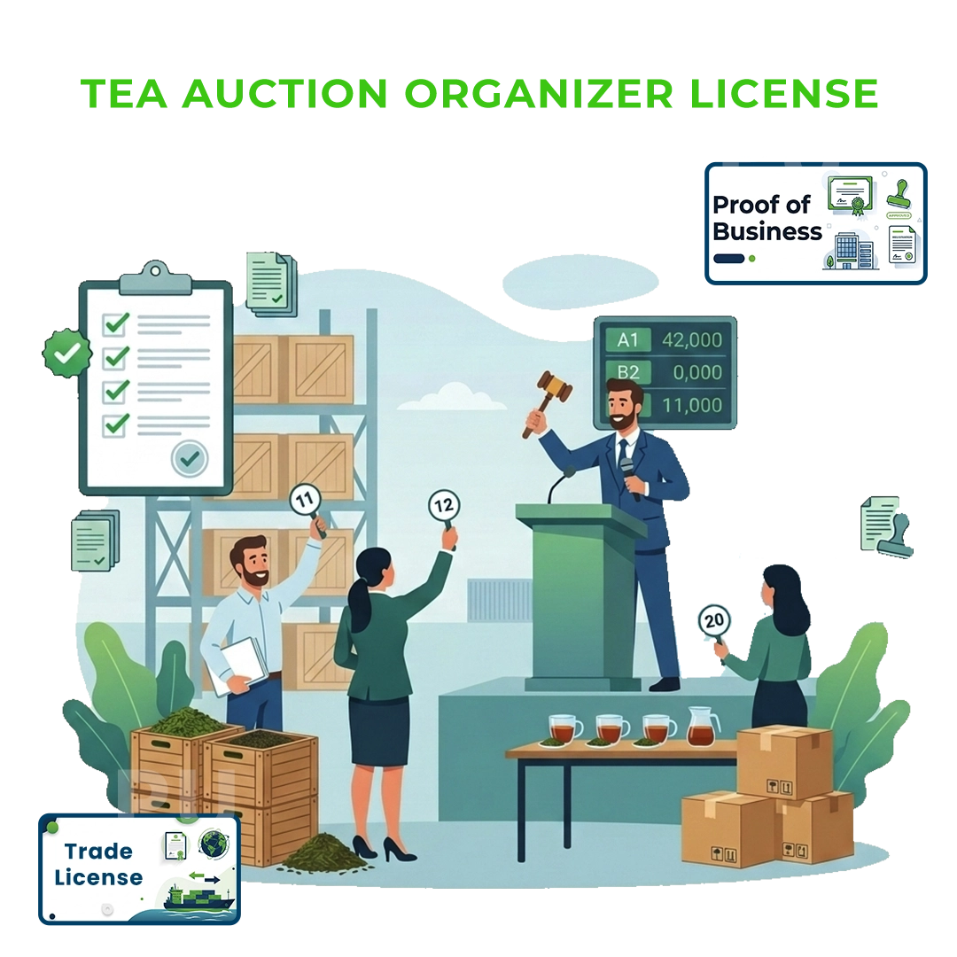 Documents Required for Tea Auction Organizer License