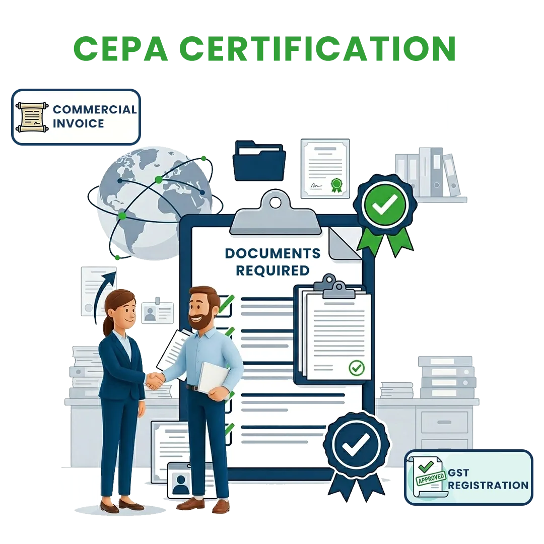Documents required for IUCEPA registration