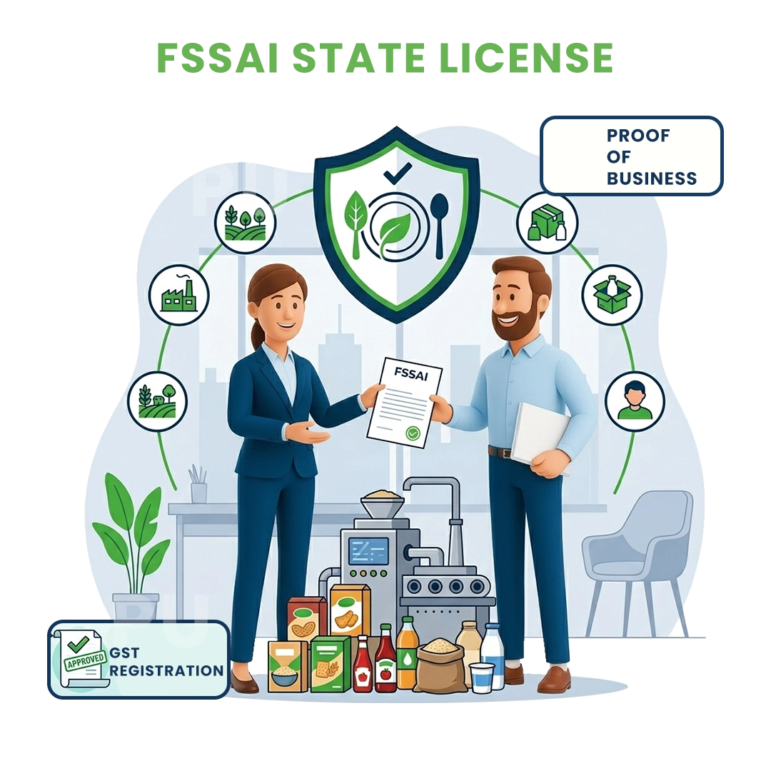 Documents required for FSSAI State License