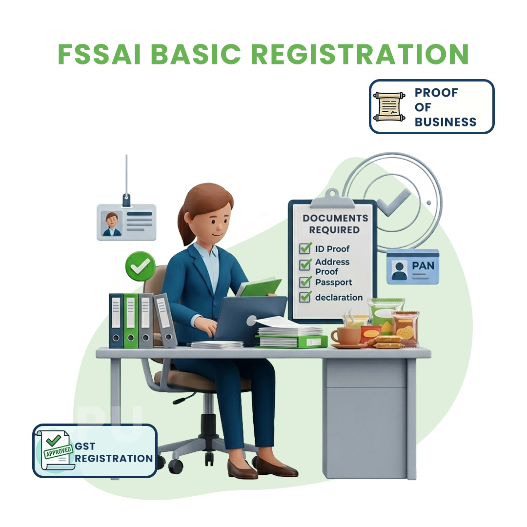 Documents Required for FSSAI Basic Registration
