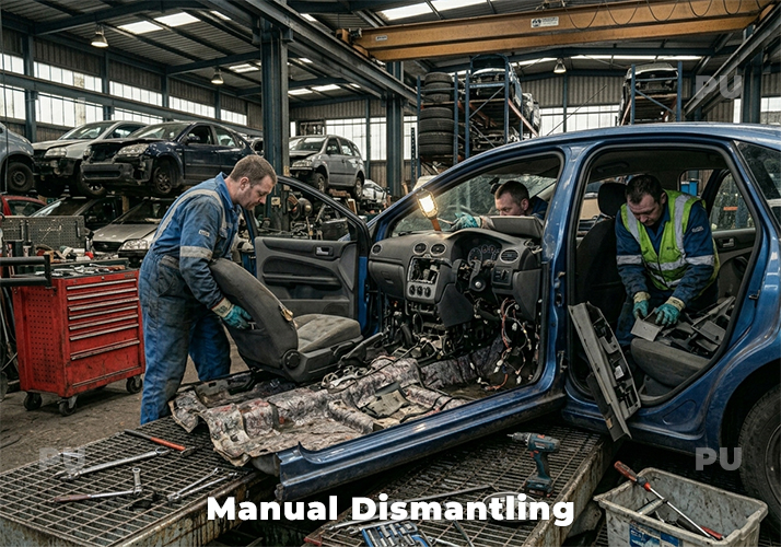 Manual Dismantling - Interiors and parts