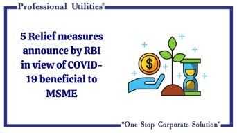  5 Relief measures announce by RBI in view of COVID-19 beneficial to MSME