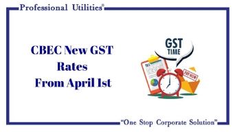 CBEC New GST Rates