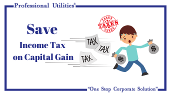 Save Income Tax on Capital Gain