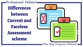 Differences between Current and Faceless Assessment