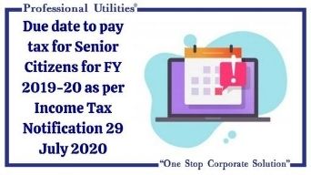 Senior Citizen Tax Due Dates