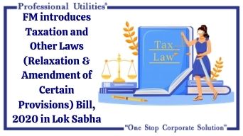 FM Introduces Taxation Laws