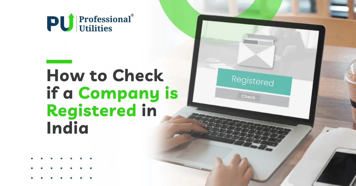 How to Check Company is Registered