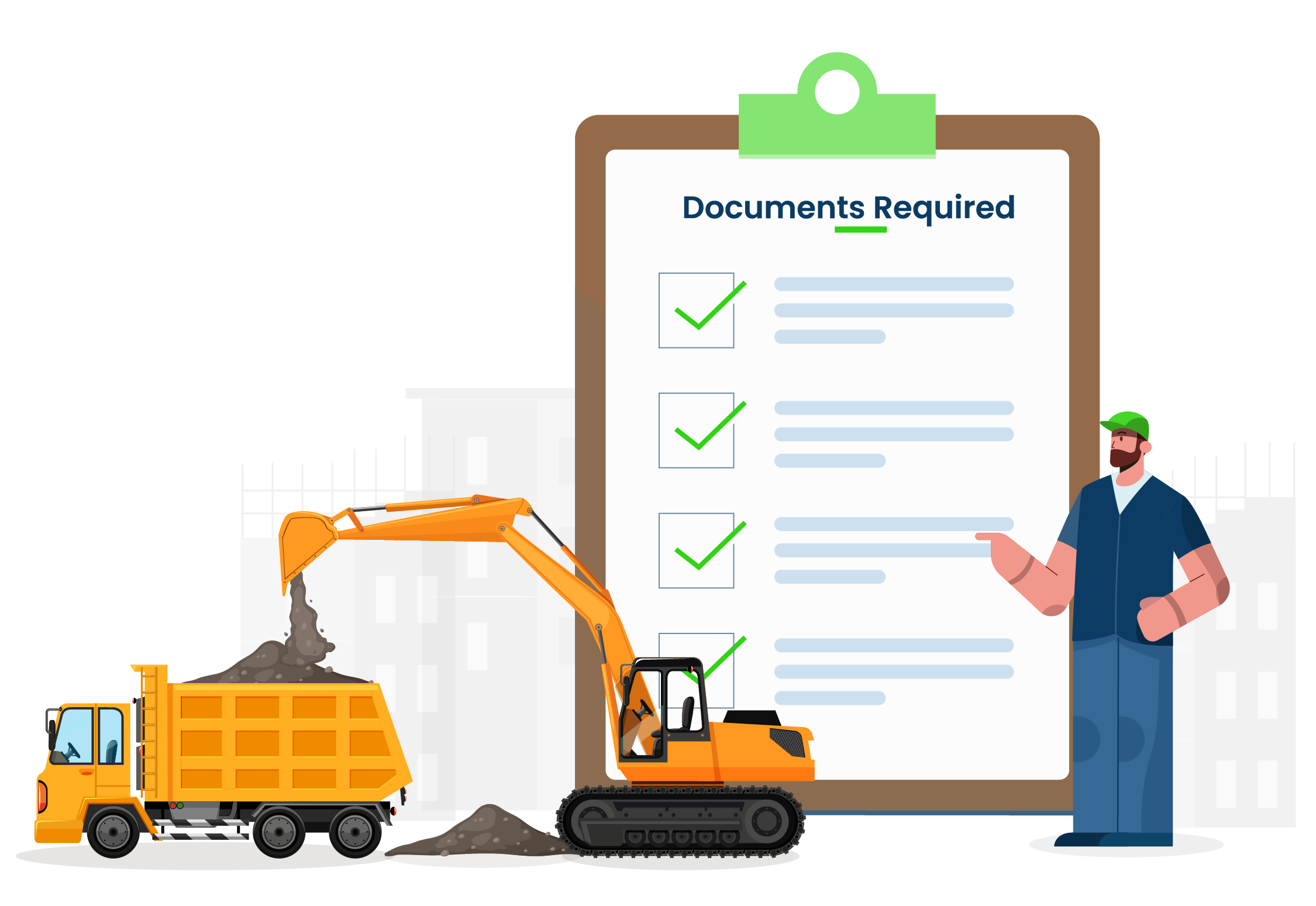Documents Required for Construction and Demolition Waste Management Authorization