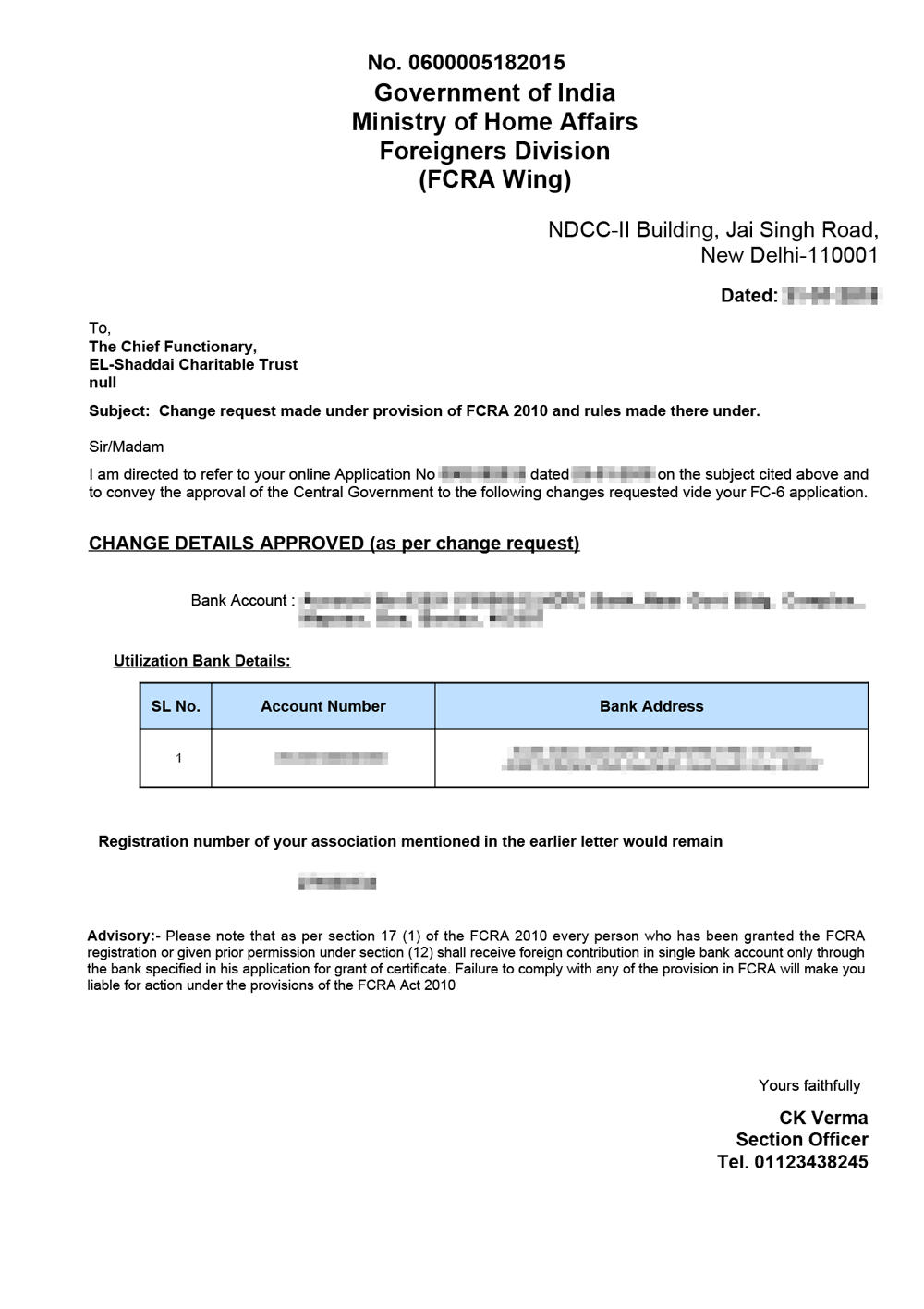 FCRA Registration For NGO Fees Online Process Renewal fcra-registration-for-ngo-fees-online-process-renewal