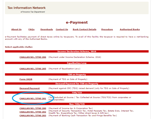 TDS infprmation network