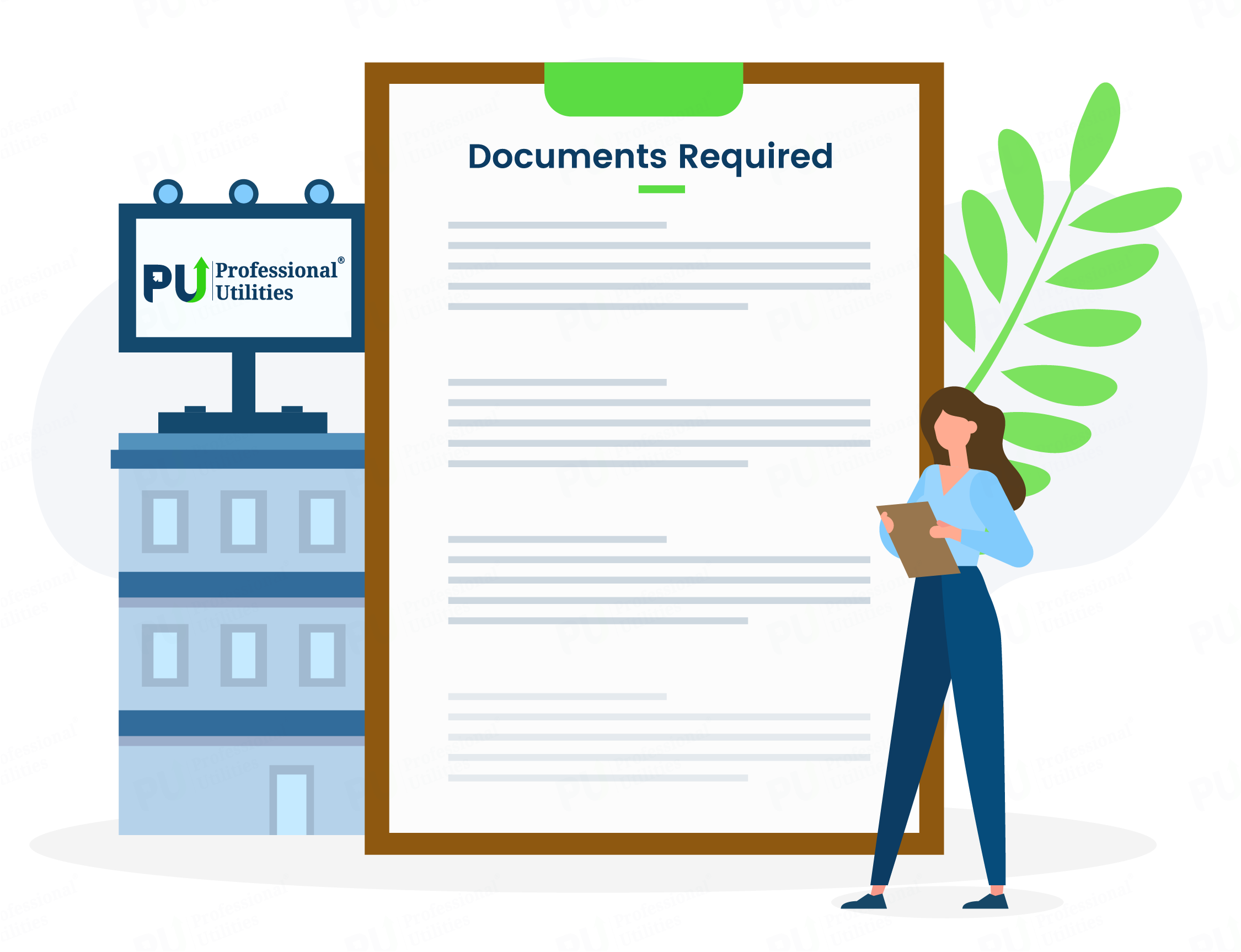 Documents required for Building Signage License